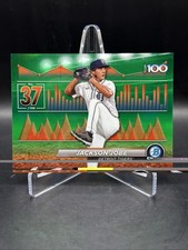 2024 Bowman - Bowman Scouts Top 100 Jackson Jobe #BTP-37 Green Refractor /99...