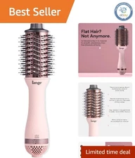 Travel-Friendly 2-in-1 Blow Dryer & Styling Brush – Ultimate Hair Volume at Home