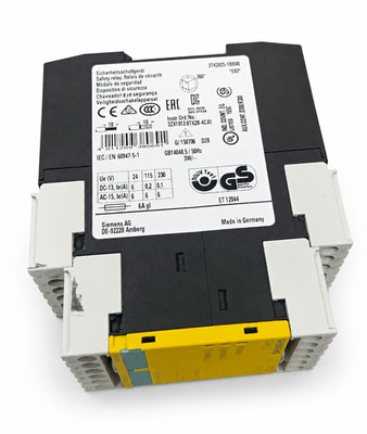 Siemens SIRIUS 3TK28 Safety Relay 3TK2825-1BB40 24V DC 4PST DIN Rail