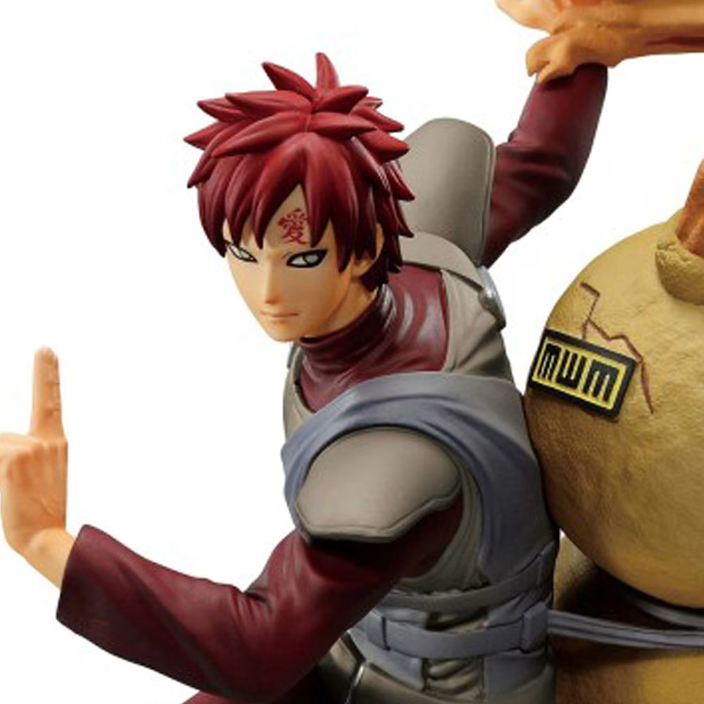 Figurine Gaara Naruto Shippuden de la collection Colosseum en PVC de 17cm