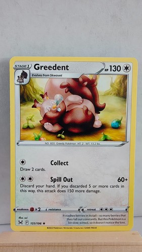 Greedent [LP] - Pokemon TCG Lost Origin 151/196 [Rare]