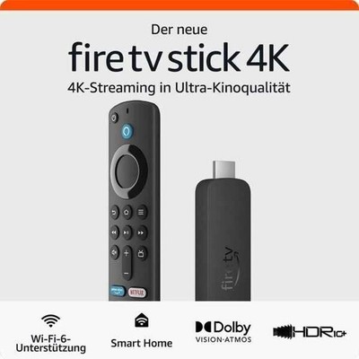 Amazon Fire TV Stick 4K 2. Generation Streaming Media Player Alexa