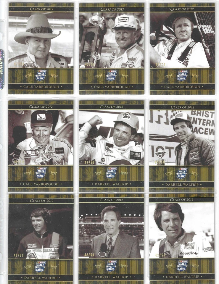 *2013 PP NASCAR H.O.F.-HOLOFOIL-#NHOF 153 Buck Baker-#02/50!-ONE CARD ONLY* - Image 3 of 4