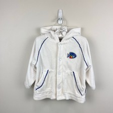 Vintage OshKosh B'gosh Fish Toweling Cover Up XL 12 Months