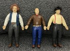 Vintage 1996 Three Stooges Bendable Figures Set - Moe Larry Curly Gordy Toys 5" — photo 1