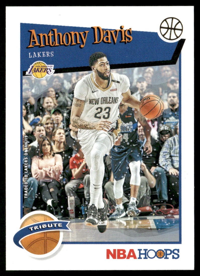 Anthony Davis 2019-20 Hoops Winter #294 Los Angeles Lakers