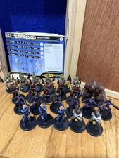 Star Wars Miniatures Lot - Revenge of The Sith Fringe Squad - 23 figs/Cards