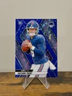 2025 Panini Mosaic Jaxson Dart #362 No Huddle Blue Disco /99 RC Giants