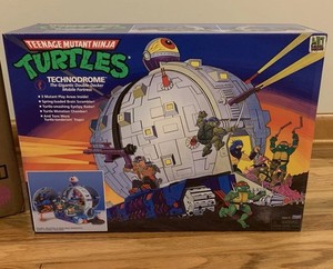 Mini Playset Technodrome Tortues Ninja : Achat occasion | Figurines Teenage Mutant Ninja Turtles Plastique État moyen