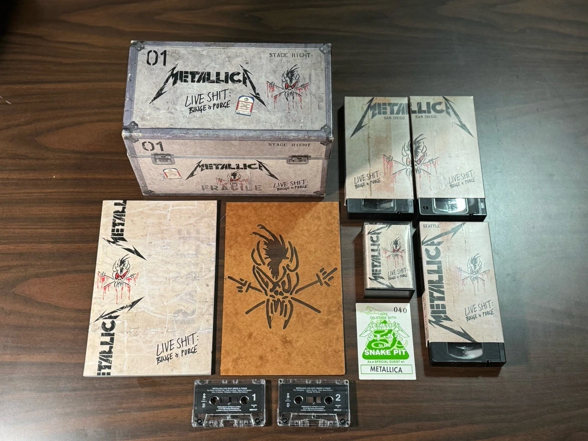 Box Set Metal Music & Concerts VHS Tapes for sale | eBay