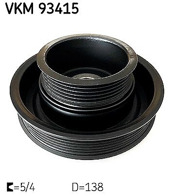 SKF Riemenscheibe, Kurbelwelle  für FORD