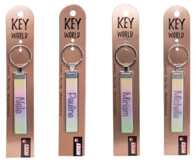 Nici Keychain With Name And Carabiner