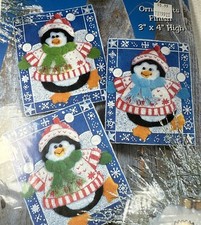 Felt Applique Chirstmas Ornament Kit by Debra Jordan Bryan Penguin
