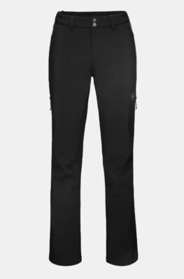 Mammoth Runbold Winter SO Pants Men Warm Softshell Trousers for Men Black