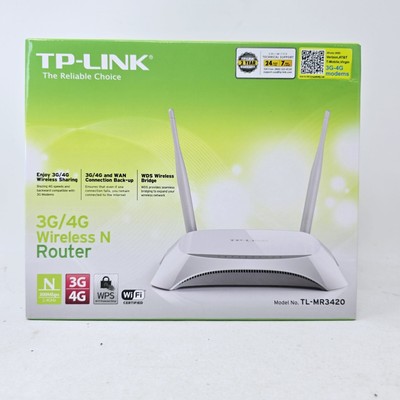 TP-Link TL-MR3420 300 Mbps 10/100 Wireless G Router For Internet Easy Set Up! 