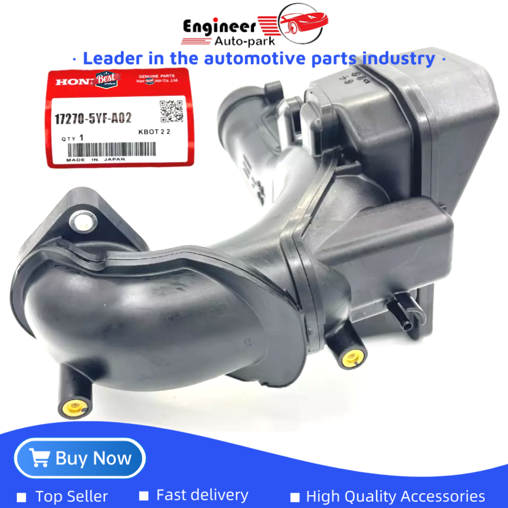 NEW OEM Turbocharger Charge Air Pipe Joint For 19-21 Acura RDX TLX 17270-5YF-A02