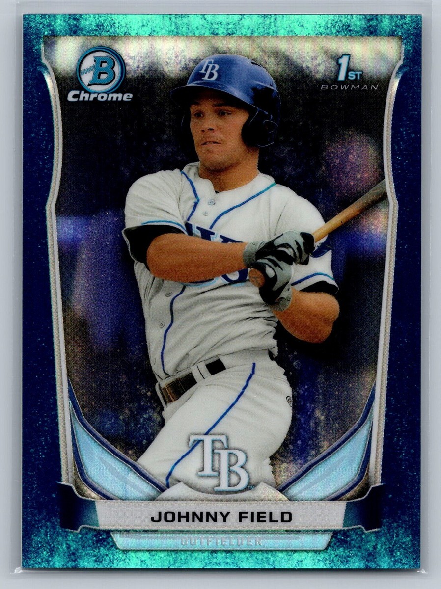 2014 Bowman Chrome #BCP57 Johnny Field Prospects Bubble Refractors