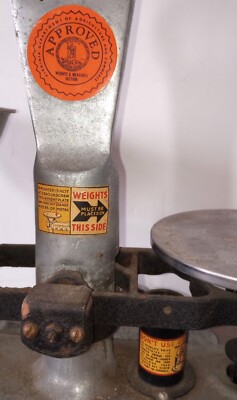 Vintage Detecto Gram Scale Market Scale Detecto 5D Series 3lbs