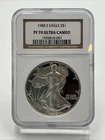 1988-S American Silver Eagle Proof NGC PF 70