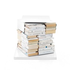 OPINION CIATTI libreria PTOLOMEO X4 SHORT BIANCA H 43 cm