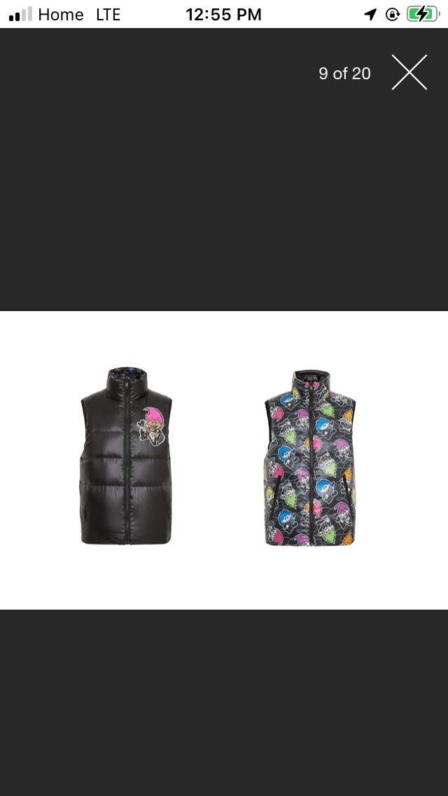 RARE! Jeremy Scott And Jack & Jones Next Trolls Puffer Vest Sz L 180/100A image 7