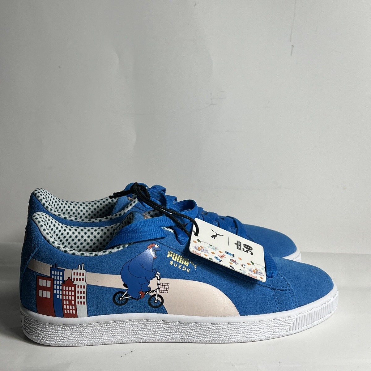 PUMA X SESAME STREET 50TH ANNIVERSARY COOKIE MONSTER Size 7c