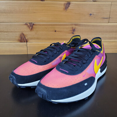 Nike Waffle One Active Fuchsia Pink Yellow Black DC2533-600