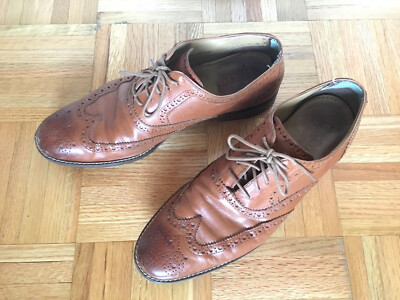 Cole Haan Cambridge Wingtip Oxford Brogue British Tan  display picture 1