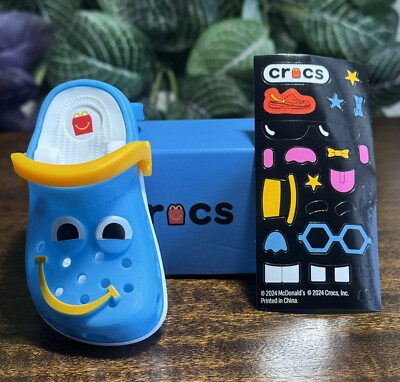 Happy Face Crocs New! 2024 McDONALD'S X CROCS HAPPY MEAL Mini