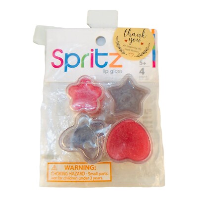 Spritz Lip Gloss-4 count-Two Packs