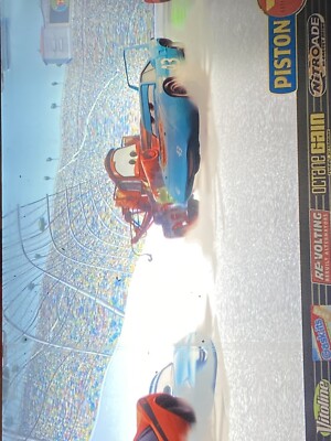 Pixar Cars Piston Cup 3-d Moving Picture Frame Light Boys Man Cave