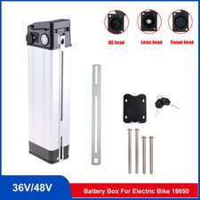 36V/48V Electric Bicycle Battery Box Case for E-bike Battery Pack Holder DIY