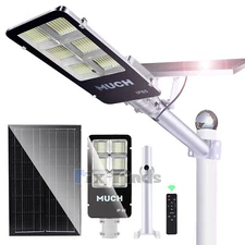 5000W Commercial Solar Street Light 9000K Outdoor Dusk to Dawn Super High Bright