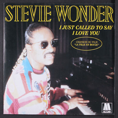 Stevie Wonder 旧規格　未開封　新品 STEVIE WONDER: i just called to say i love you / inst MOTOWN 7
