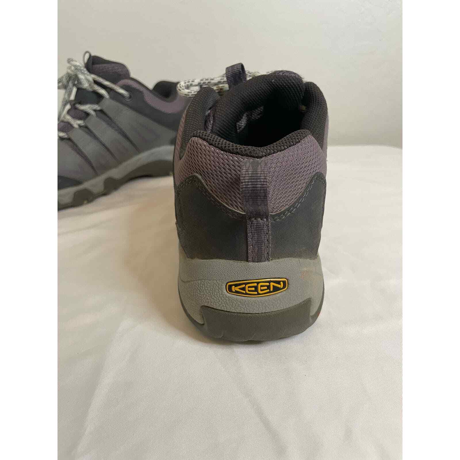 Scarpe da trekking Keen da donna grigie e viola taglia 9 5