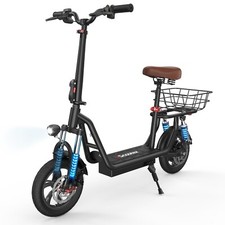 iScooter i12 Elektroroller 12'' City E-Scooter 500W E-Roller mit korb …