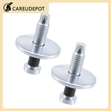 Car Door Latch Lock Striker Bolts For Dodge Silver Tone For Ram B150 Item Of 2