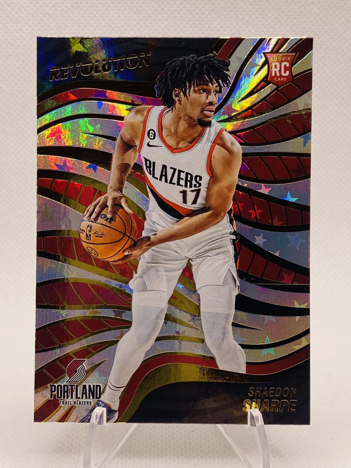 Shaedon Sharpe 2022-23 Panini Revolution #127 RC Rookie Blazers ASTRO