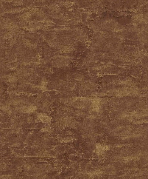 Vliestapete Rasch 499711 Shabby Metall Optik Braun Gold Metallic (4,83€/1Qm)-image