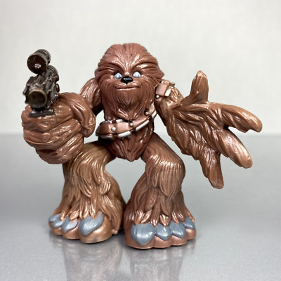 Hasbro Star Wars Galactic Heroes CHEWBACCA figure Wookie w/blaster & open hand
