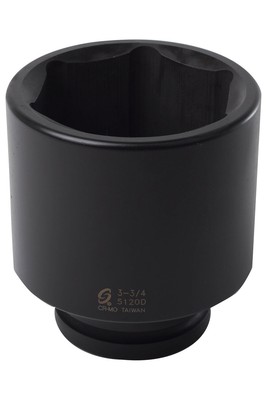 1'' Dr Std 6 point Impact Socket, 3-3/4''