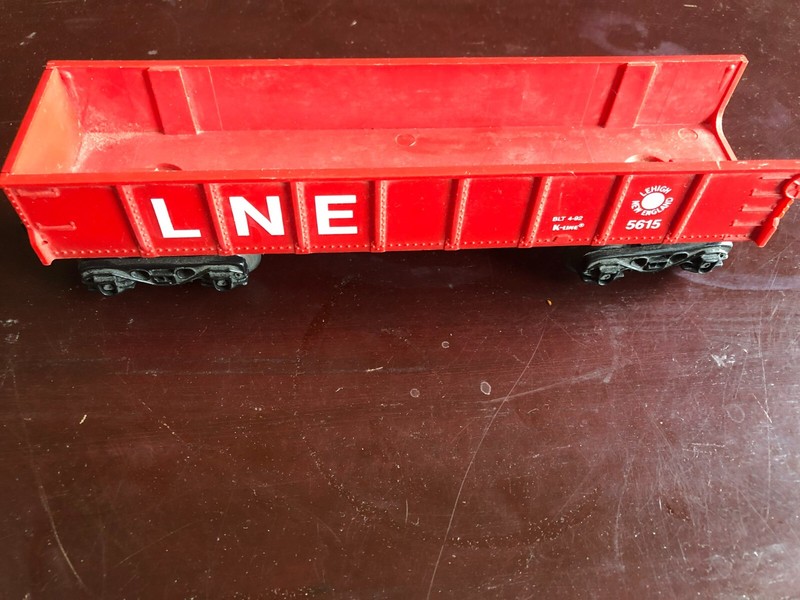 K-Line 5615 Lehigh New England Boxcar Red