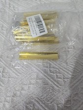 Drawer Pulls Set Of 10 With Hardware Golden 3 Inch, New In Bag