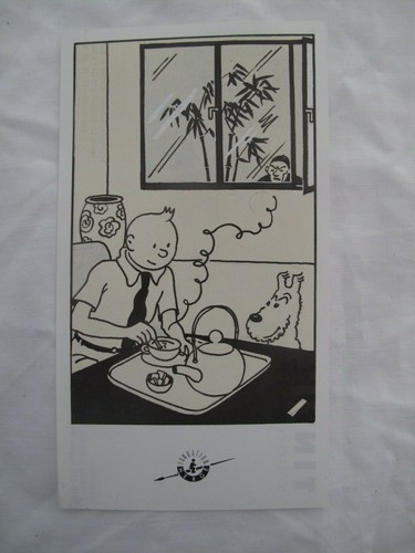 Tintin, 60 Years of Adventure - Chelsea Town Hall exhibition flyer 1989 - Picture 1 of 2