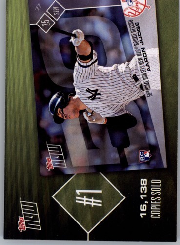 2018 Topps Now Top 10 TN-1 Aaron Judge New York Yankees