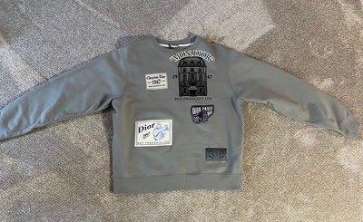 christian dior logo sweater