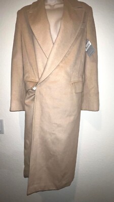 MAX MARA / コート/36/キャメル/ベージュ/無地/TIC1001 MAX - MARA TIC1001 Camel Tan Brown Virgin Wrap Front Size OS $8500