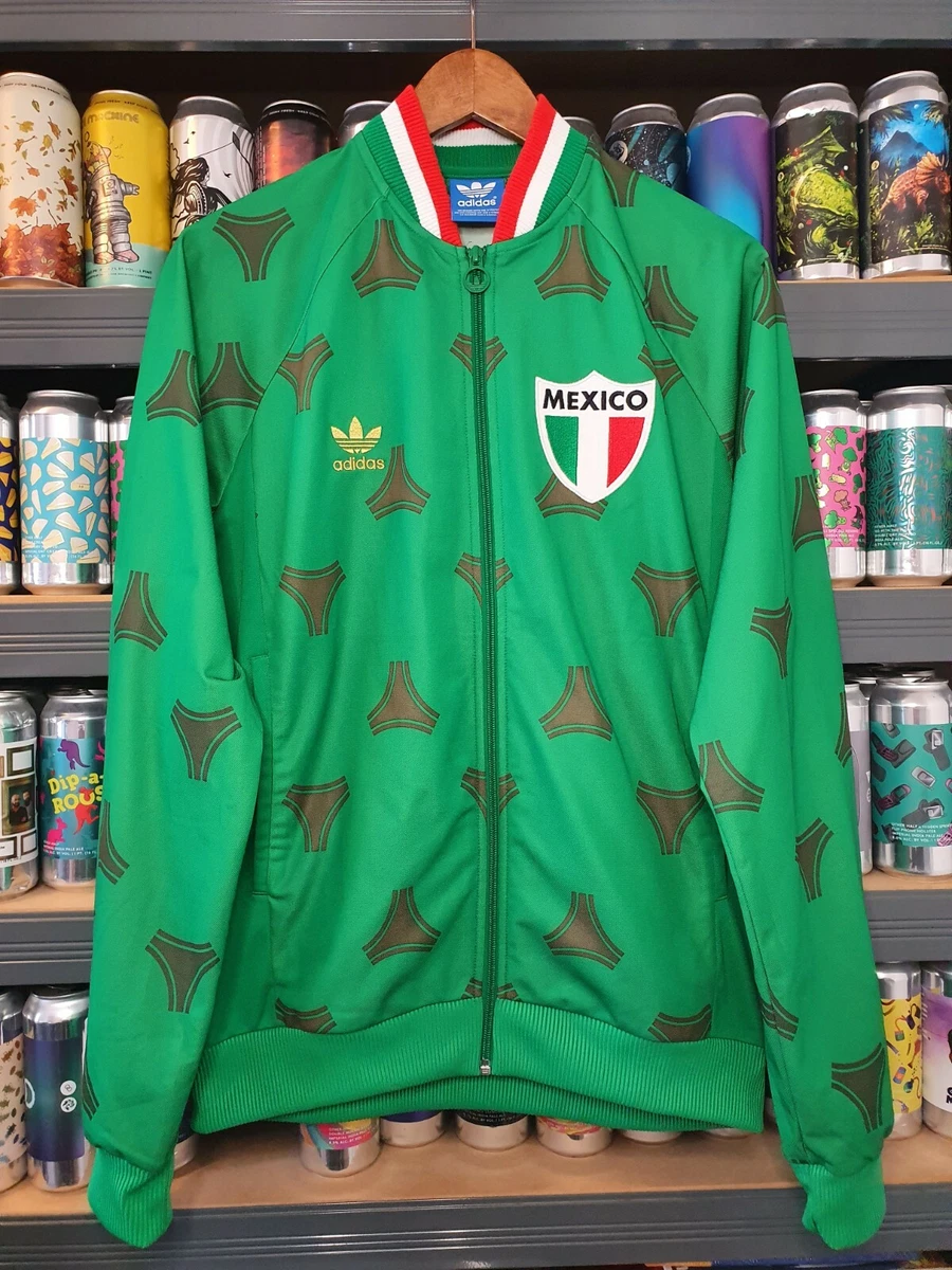 Adidas Mexico Mens Large Tracksuit Jacket Track Top Vintage Retro