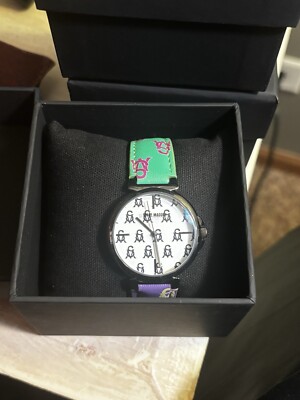 NIB Steve Madden Womens Stacked Logo Watch Fashion 36mm | eBay display picture 2