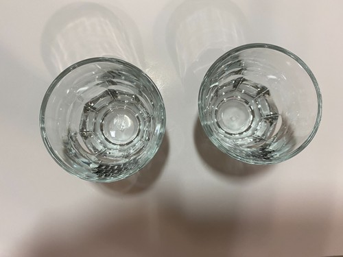 VINTAGE "THE GEORGE DICKEL DUEL" 4 0Z SHOT GLASSES. SET OF 2 - Picture 3 of 4